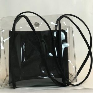 Gattaca Clear Plastic Shoulder Bag